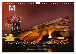 Centralto Viola und Violino (Wandkalender 2025 DIN A4 quer), CALVENDO Monatskalender