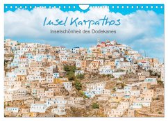 Insel Karpathos - Inselschönheit des Dodekanes (Wandkalender 2025 DIN A4 quer), CALVENDO Monatskalender