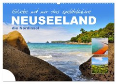 Erlebe mit mir das spektakuläre Neuseeland (Wandkalender 2025 DIN A2 quer), CALVENDO Monatskalender - Calvendo;Büscher, Nadine