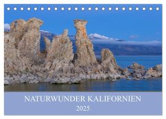 Naturwunder Kalifornien (Tischkalender 2025 DIN A5 quer), CALVENDO Monatskalender