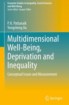 Cover Multidimensional Well-Being, Deprivation and Inequality