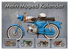 Mein Moped Kalender (Wandkalender 2025 DIN A2 quer), CALVENDO Monatskalender