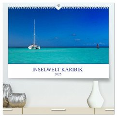 Inselwelt Karibik (hochwertiger Premium Wandkalender 2025 DIN A2 quer), Kunstdruck in Hochglanz - Calvendo;Heeb, Christian