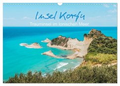 Insel Korfu - Trauminsel im Ionischen Meer (Wandkalender 2025 DIN A3 quer), CALVENDO Monatskalender
