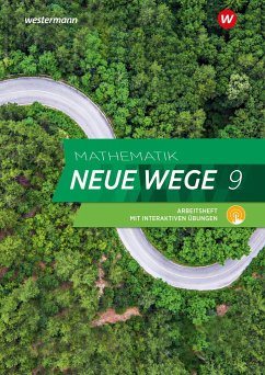 Cover Mathematik Neue Wege SI 9. Arbeitsheft mit Lösungen und Interaktiven Übungen. Für Hamburg