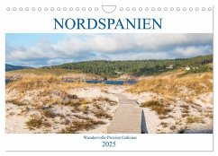 Nordspanien - Wundervolle Provinz Galicien (Wandkalender 2025 DIN A4 quer), CALVENDO Monatskalender