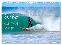 Surfen auf wilden Wellen (Wandkalender 2025 DIN A4 quer), CALVENDO Monatskalender - Calvendo;Meyer © Stimmungsbilder1, Marion