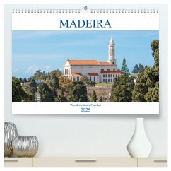 Madeira - Wunderschönes Funchal (hochwertiger Premium Wandkalender 2025 DIN A2 quer), Kunstdruck in Hochglanz