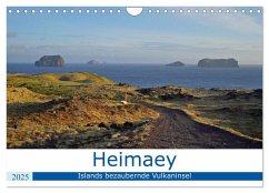 Heimaey - Islands bezaubernde Vulkaninsel (Wandkalender 2025 DIN A4 quer), CALVENDO Monatskalender