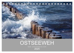 Ostseeweh (Tischkalender 2025 DIN A5 quer), CALVENDO Monatskalender
