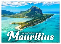 Traumhaftes Mauritius (Wandkalender 2025 DIN A4 quer), CALVENDO Monatskalender - Calvendo;Monkey, Happy