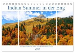 Indian Summer in der Eng - Das Naturdenkmal Großer Ahornboden (Tischkalender 2025 DIN A5 quer), CALVENDO Monatskalender