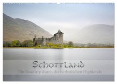 Schottland - Ein Roadtrip durch die herbstlichen Highlands (Wandkalender 2025 DIN A2 quer), CALVENDO Monatskalender - Calvendo;Schnepp, Rolf