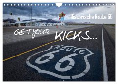 Route 66 (Wandkalender 2025 DIN A4 quer), CALVENDO Monatskalender