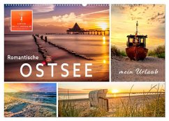 Romantische Ostsee - mein Urlaub (Wandkalender 2025 DIN A2 quer), CALVENDO Monatskalender