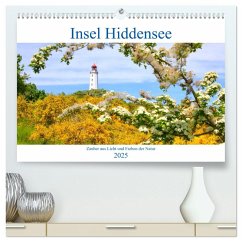 Hiddensee mon amour (hochwertiger Premium Wandkalender 2025 DIN A2 quer), Kunstdruck in Hochglanz