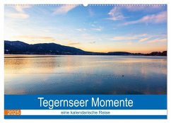 Tegernseer Momente (Wandkalender 2025 DIN A2 quer), CALVENDO Monatskalender - Calvendo;Rosier (Videografic), Thomas