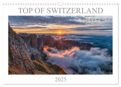 Top of Switzerland (Wandkalender 2025 DIN A3 quer), CALVENDO Monatskalender
