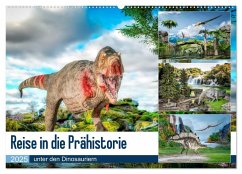 Reise in die Prähistorie - unter den Dinosauriern (Wandkalender 2025 DIN A2 quer), CALVENDO Monatskalender - Calvendo;Gaymard, Alain