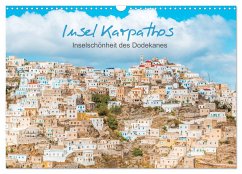 Insel Karpathos - Inselschönheit des Dodekanes (Wandkalender 2025 DIN A3 quer), CALVENDO Monatskalender