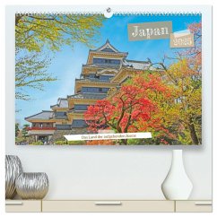 Japan, das Land der aufgehenden Sonne (hochwertiger Premium Wandkalender 2025 DIN A2 quer), Kunstdruck in Hochglanz - Calvendo;Graupner, Denise