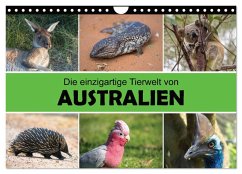 Die einzigartige Tierwelt von Australien (Wandkalender 2025 DIN A4 quer), CALVENDO Monatskalender