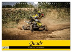 Quad`s action auf vier rädern (Wandkalender 2025 DIN A4 quer), CALVENDO Monatskalender