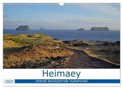 Heimaey - Islands bezaubernde Vulkaninsel (Wandkalender 2025 DIN A3 quer), CALVENDO Monatskalender