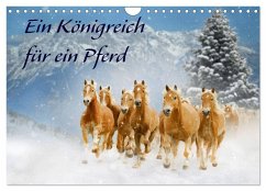 Ein Königreich für ein Pferd (Wandkalender 2025 DIN A4 quer), CALVENDO Monatskalender - Calvendo;Starick, Sigrid