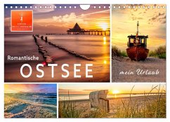 Romantische Ostsee - mein Urlaub (Wandkalender 2025 DIN A4 quer), CALVENDO Monatskalender