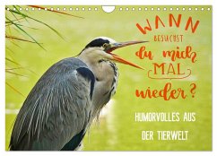 Humorvolles aus der Tierwelt (Wandkalender 2025 DIN A4 quer), CALVENDO Monatskalender