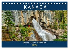 KANADA - Meine schönsten Wasserfälle (Tischkalender 2025 DIN A5 quer), CALVENDO Monatskalender - Calvendo;Pfaff, Hans-Gerhard