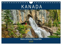 KANADA - Meine schönsten Wasserfälle (Wandkalender 2025 DIN A4 quer), CALVENDO Monatskalender