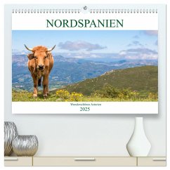 Nordspanien - Wunderschönes Asturien (hochwertiger Premium Wandkalender 2025 DIN A2 quer), Kunstdruck in Hochglanz - Calvendo;pixs:sell