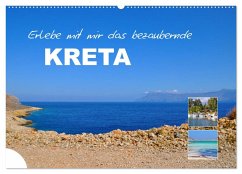 Erlebe mit mir das bezaubernde Kreta (Wandkalender 2025 DIN A2 quer), CALVENDO Monatskalender
