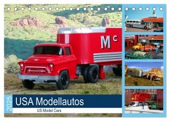 USA Modellautos (Tischkalender 2025 DIN A5 quer), CALVENDO Monatskalender