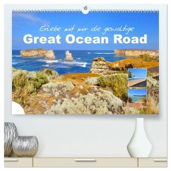 Erlebe mit mir die gewaltige Great Ocean Road (hochwertiger Premium Wandkalender 2025 DIN A2 quer), Kunstdruck in Hochglanz - Calvendo;Büscher, Nadine