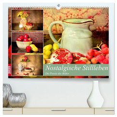 Nostalgische Stillleben. Die Poesie der Bilder (hochwertiger Premium Wandkalender 2025 DIN A2 quer), Kunstdruck in Hochglanz