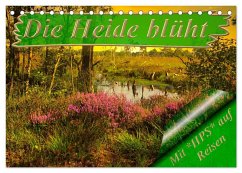 Die Heide blüht (Tischkalender 2025 DIN A5 quer), CALVENDO Monatskalender