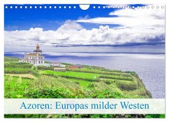 Azoren: Europas milder Westen (Wandkalender 2025 DIN A4 quer), CALVENDO Monatskalender