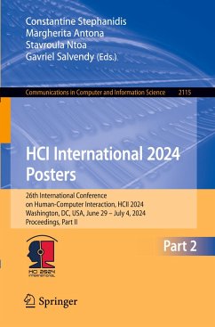 HCI International 2024 Posters