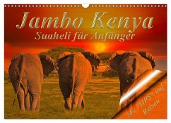 Jambo Kenya (Wandkalender 2025 DIN A3 quer), CALVENDO Monatskalender