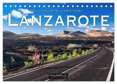 Idyllische Vulkaninsel Lanzarote (Tischkalender 2025 DIN A5 quer), CALVENDO Monatskalender - Calvendo;Fuchs, Sven