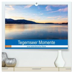 Tegernseer Momente (hochwertiger Premium Wandkalender 2025 DIN A2 quer), Kunstdruck in Hochglanz - Calvendo;Rosier (Videografic), Thomas