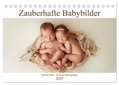 Zauberhafte Babybilder (Tischkalender 2025 DIN A5 quer), CALVENDO Monatskalender