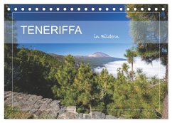 Teneriffa in Bildern (Tischkalender 2025 DIN A5 quer), CALVENDO Monatskalender - Calvendo;Zahn, Heiko