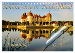 Schöne Orte in Deutschland (Tischkalender 2025 DIN A5 quer), CALVENDO Monatskalender
