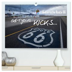 Route 66 (hochwertiger Premium Wandkalender 2025 DIN A2 quer), Kunstdruck in Hochglanz - Calvendo;Heeb, Christian