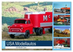 USA Modellautos (Wandkalender 2025 DIN A3 quer), CALVENDO Monatskalender