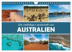 Die vielfältige Landschaft von Australien (Wandkalender 2025 DIN A4 quer), CALVENDO Monatskalender
